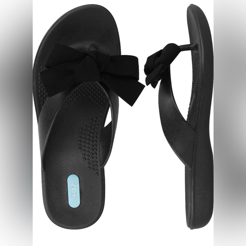 Oka-B Women's Kira Bow Flip Flops